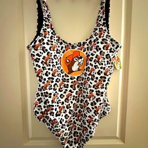 Women’s Large Bucee’s one piece swimsuit - NWT